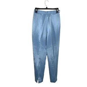Vintage Deadstock Lori‎ Weidner Acetate Pants High Rise Blue Size 2